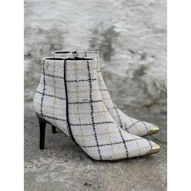 BOTIN TWEED BLANCO - BOTINES MENBUR Color Blanco Calzado 36