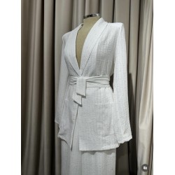 CONJUNTO STRASS RAYAS BLANCO